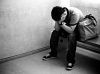 Depressed man